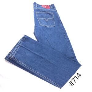 Kimes Ranch James Casual Button Denim Medium Wash Jeans Mens Size 35x36 Blue